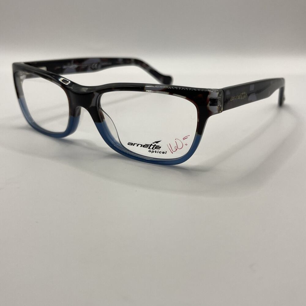 Arnette Eyeglasses Drum Machine 7091 1169 Gray Tortoise Blue 51-17-135 Frames